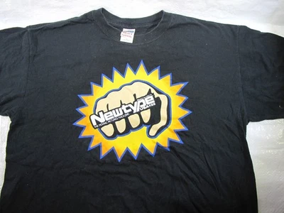 Винтажная футболка Newtype журнал аниме промо логотип графический принт размер XL - Изображение 1 из 4