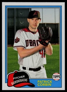 2018 Topps Archives #259 Patrick Corbin Arizona Diamondbacks - Bild 1 von 2