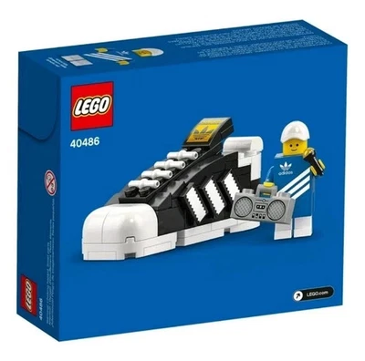 40486 MINI ADIDAS ORIGINALES SUPERSTAR Zapato lego legos Set Caja Sellada NUEVO Foto 1 de 2