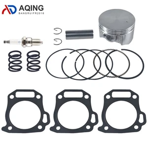 Kit de junta de anillos de pistón de tapa plana de 70 mm para mini bicicleta Predator 212cc GX200 - Imagen 1 de 8