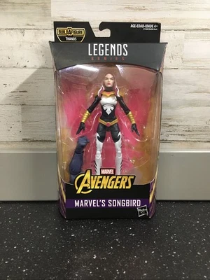 Figura Hasbro Marvel Legends Thanos Series Avengers SONGBIRD 6" BAF 2017 Nueva Foto 1 de 4