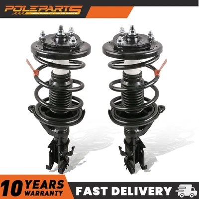 2X Front Complete Struts Shocks For 2003 2004 2005 Honda Civic 1.7L Left &Right Foto 1 de 4