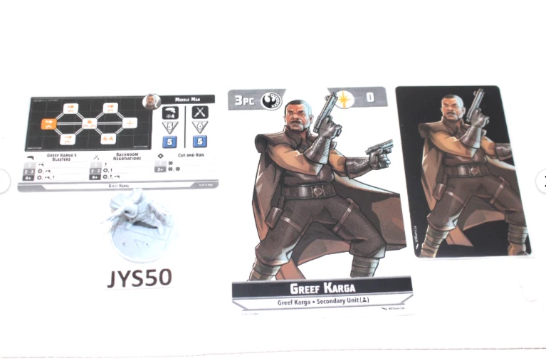 Star Wars Shatterpoint Greef Karga JYS50 Foto 1 de 1