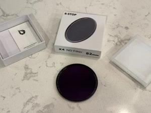 Breakthrough Photography x4 6 Stop ND 82mm Camera Lens Filter. Mint - Picture 1 of 3