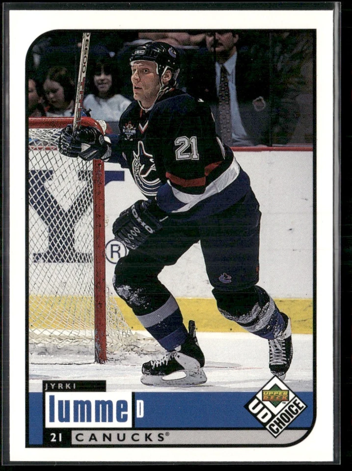 1998-99 UD CHOICE JYRKI LUMME VANCOUVER CANUCKS #205 - Image 1 of 3