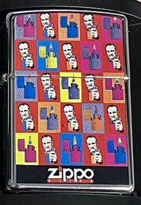 ZIPPO 2004 GEORGE BLAISDELL CLICK CLUB GET CLICKING LIGHTER SEALED IN BOX K607 - Picture 1 of 4