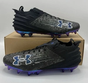 Under Armour Blur Smoke Suede 2.0 MC Football Cleats Men Sz 13 3027978-001 New - Picture 1 of 5