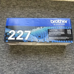 Brother TN227BK High-Yield Color Toner Cartridge-Black New Sealed - Imagen 1 de 5