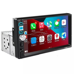 Touch Screen Car Stereo Radio Bluetooth FM Player For Apple Carplay Android Auto - Bild 1 von 6