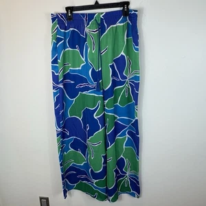 NWT C&C California Floral Wide Leg Pants Sz XL - Picture 1 of 7
