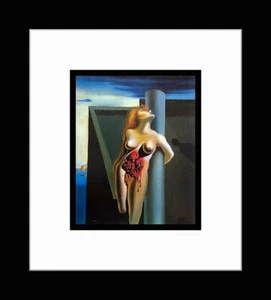 SALVADOR DALI 'The Bleeding Roses' - Custom Framed Art Print - Picture 1 of 1