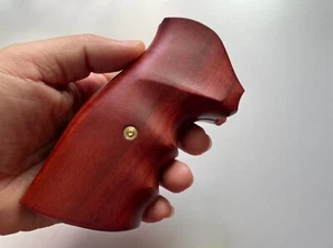 Wunderschöne glatte Hartholz-Griffgriffe für Ruger GP100 Super Redhawk handgefertigt - Bild 1 von 8