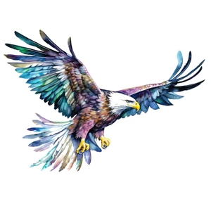 XXXL 60X60 cm Autoaufkleber Sticker Adler Aufkleber - Bild 1 von 1