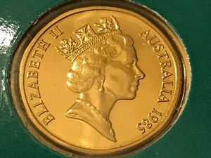 1985 AUSTRALIAN $1 One Dollar COIN-CHOICE/UNC from MINT SET-2X2HolderFree Post⭐️ - Picture 1 of 5