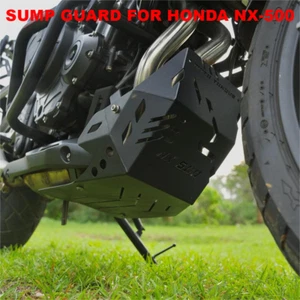 "SUMP GUARD, BLACK" FIT FOR HONDA NX-500 - Picture 1 of 2