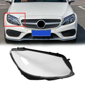 Lente cubierta transparente faro derecho para Mercedes-Benz W205 C180 C200 C300 2015-17 - Imagen 1 de 7