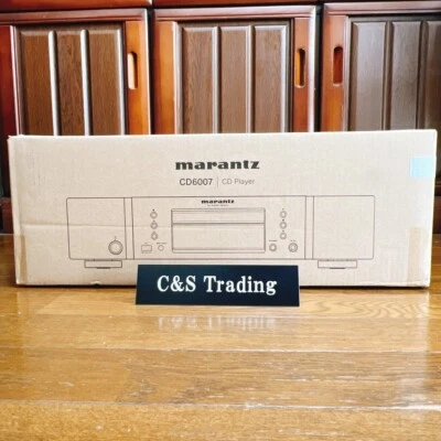 Marantz CD Player CD6007 FN HDMA Full Discrete Analog AC 100V Silber Gold - Bild 1 von 4