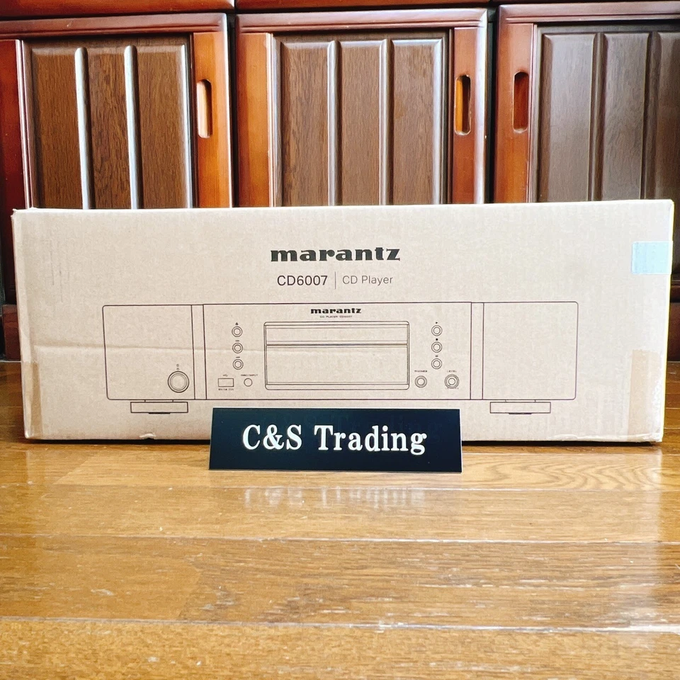 Marantz CD Player CD6007 FN HDMA Full Discrete Analog AC 100V Silver Gold - Image 1 of 4
