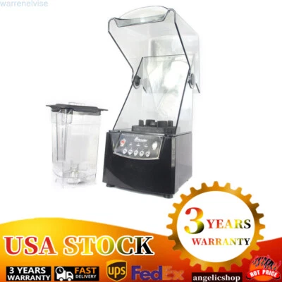 Professional Blender Smoothie Maker Industrial Commercial Power 2600w Quiet - Image 1 of 4