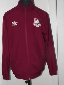 2018-20 West Ham Track Jacket Training (L) Shirt Jersey Trikot Camiseta Maillot - Picture 1 of 7