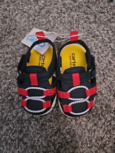 New Carter's Walking shoe Infant  Boys Sandal Size 3