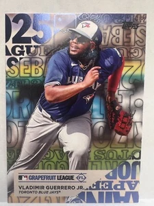 2025 Topps Series 1 - Training Grounds #TG-7 Vladimir Guerrero Jr. - Picture 1 of 3