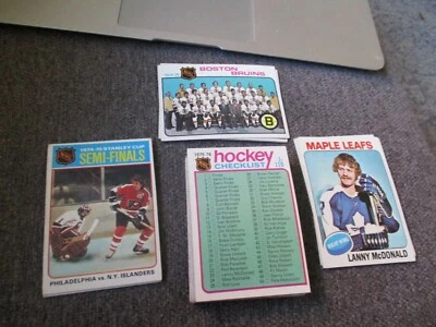 1975-1976 Topps Hockey Complete Your Set You Choose Pick NHL STARS! - Image 1 of 2