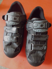 Sidi Dominator 7 mountain MEGA EU 43.5 ( US 9.5 ) wide EE shoes black 2-bolt MTB