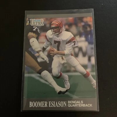 1991 Fleer Ultra Boomer Esiason #15 - Image 1 of 4