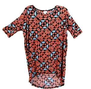 LuLaRoe Womens Size XXS Irma Shirt Top Boho Style High Low Tunic New NWOT - Picture 1 of 5