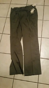 Christopher Hayes Men's Olive Bellevue pleated front 34W x 34L new with tags - Picture 1 of 8