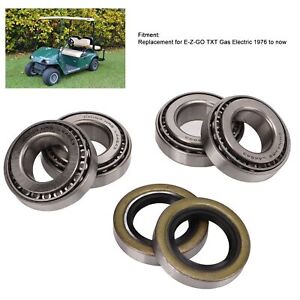 Front Wheel Hub Bearings Seal Kit 50892 G1 Golf Cart Rebuild For E‑Z‑GO TXT Gas