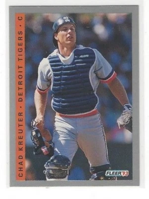 1993 FLEER BASEBALL REGULAR BASE SERIES SINGLES #'S 481-720 - Image 1 of 2