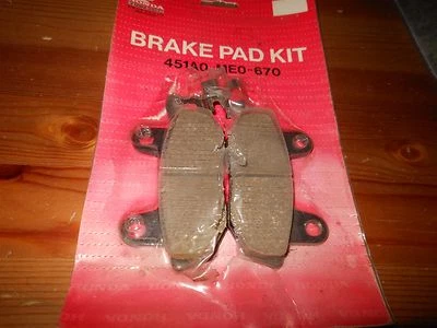 NUEVO OEM Honda CB450 CB750 +++ Break PAD # 451A0-ME0-670 Foto 1 de 3