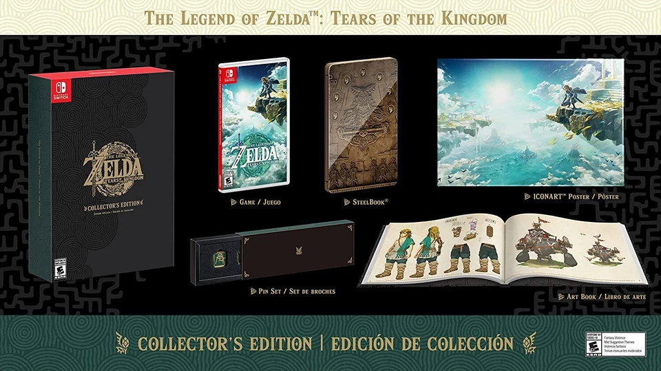The Legend of Zelda: Tears of the Kingdom Collector's Edition (Nintendo, 2023)