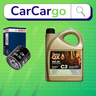 BOSCH Service Kit Peugeot 208 1.2 VTi 82 Petrol 2012-2019 Filter Triple QX - Image 1 of 4