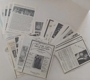 lot Treasure Trove bulletins, celebrity journal doll magazines Kimport - Picture 1 of 4