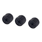Guitar Volume Control Knobs O-Ring 3PCS/Set Metal Replacement Parts for Bass