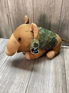 MOSSY OAK Wild Boar Camouflage PLUSH STUFFED ANIMAL 12”  🔥NWT - Picture 1 of 16