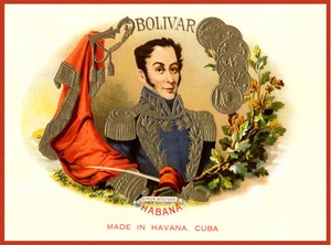 18x24"Decoration Poster.Interior design art.Cuban Bolivar cigar label.6321 - Picture 1 of 1