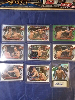 2021 PANINI PRIZM UFC - PICK YOUR PRIZM - Color/Insert/Parallel/auto - Image 1 of 4
