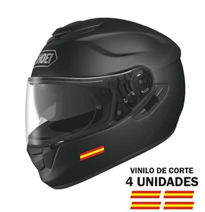 Pegatinas Sticker Vinilo BANDERA DE ESPAÑA - Bike - Bici - Moto - Casco - Coche - Picture 1 of 1