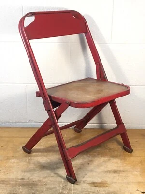 Silla Escritorio Escolar Plegable Clarin Metal Niño Talla Años 30 Muy Resistente Industrial Foto 1 de 4