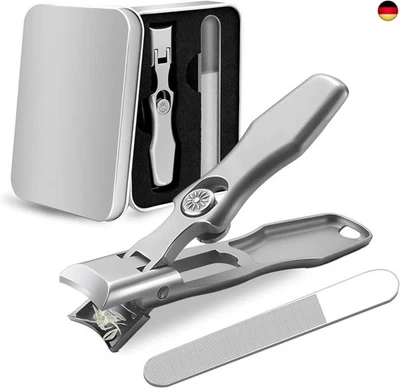 PGTC Cumuul Nagelknipser Cumulus Nagelknipser mit Fänger, Edelstahl große A