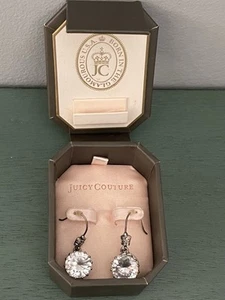 Pendientes JUICY COUTURE💥NUEVOS EN CAJA~EDICIÓN LIMITADA💥E-Corona Circonita cúbica - Imagen 1 de 4