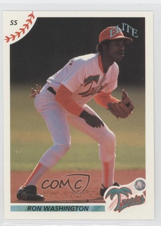 1990 Elite Senior Professional Baseball Association Ron Washington #31 - Image 1 of 2