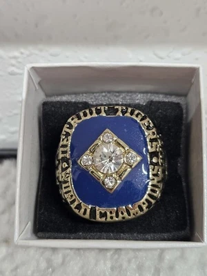 Réplica del Campeonato de la Serie Mundial Detroit Tigers Alan Trammell 1984 Foto 1 de 3