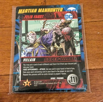 DC Comics Deck Building Game DBG Anniversary Promo Pack NEW SEALED - Image 1 of 2