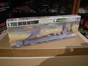 Acorazado británico Tamiya Rodney 1:700 en embalaje original - Imagen 1 de 1