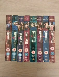 Smallville Seasons 1-8 DVD Box Sets (1 2 3 4 5 6 7 8 Complete) - Picture 1 of 9